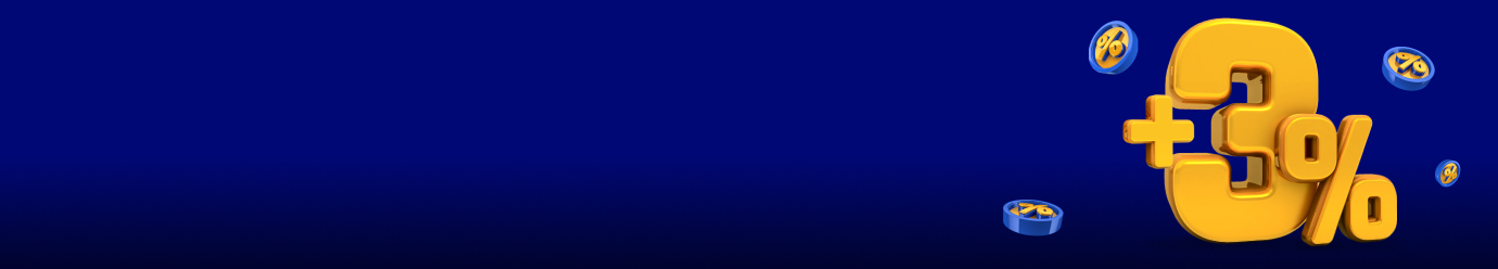 3% weekly sports cashback