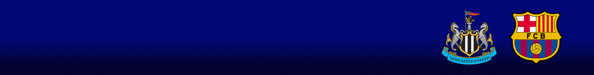 CHAMPIONS LEAGUE. NEWCASTLE VS BARCELONA